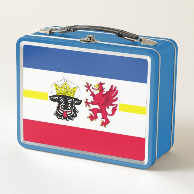 Bandera de Mecklemburgo-Pomerania Occidental Almue (Anverso)