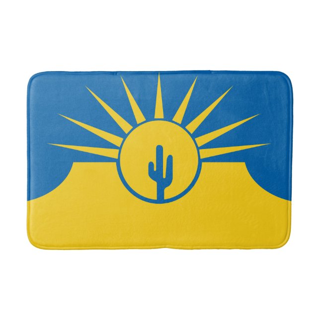 Bandera de Mesa, alfombra de baño de Arizona (Anverso)