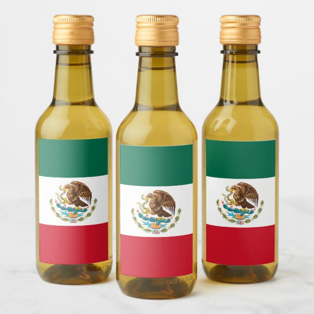 Bandera de México, Bandera de la República Mexican (Botellas)