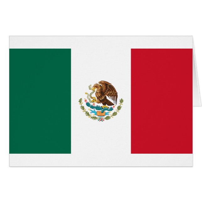 Bandera de México - Bandera de México (Anverso (Horizontal))