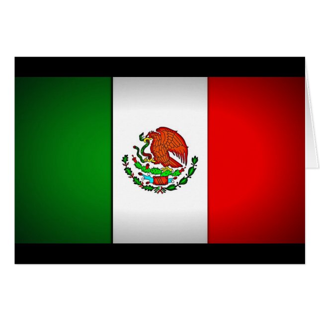 Bandera de México estilizada (Anverso (Horizontal))