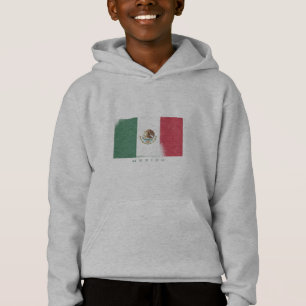 Bandera de México estilo grunge