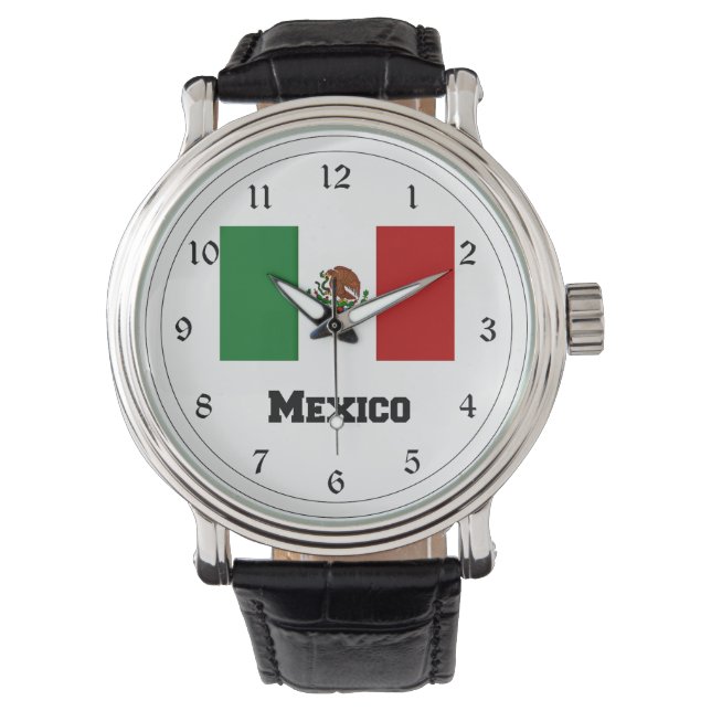 Bandera de México Gran Reloj (Anverso)