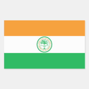 Bandera de Miami, Pegatina rectangular de Florida