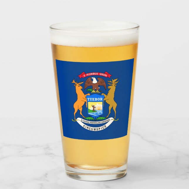 Bandera de Michigan (Anverso (lleno))