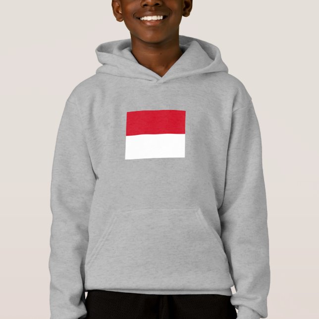 Bandera de Mónaco (Anverso)