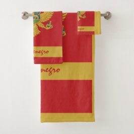 Bandera de Montenegro y viajes/deportes