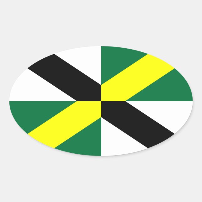 Bandera de Monterey, Pegatina del Oval de Californ (Anverso)