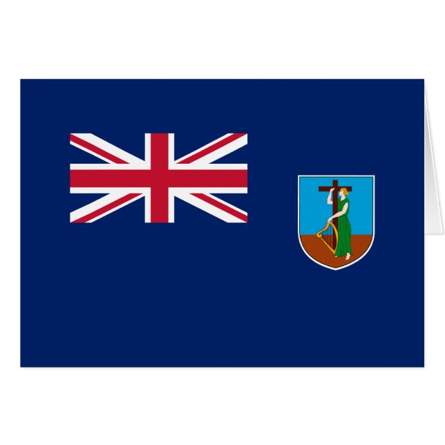 Bandera de Montserrat (Anverso (Horizontal))