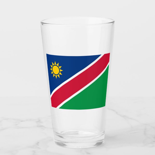 Bandera de Namibia (África meridional) (Anverso)