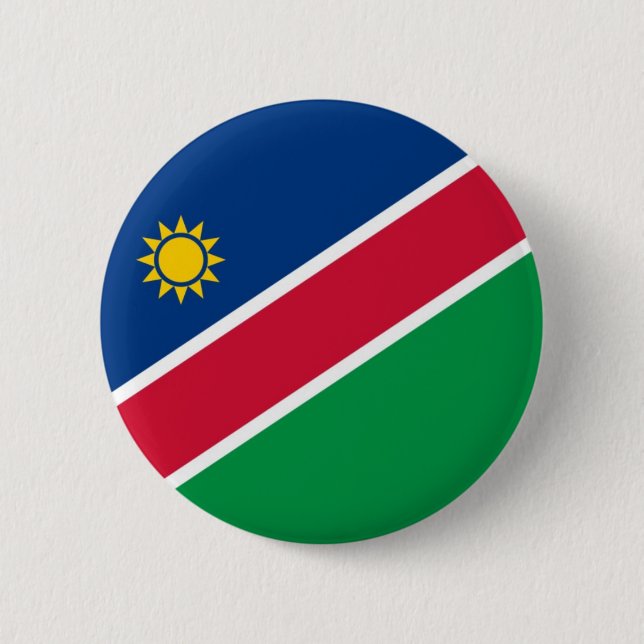 Bandera de Namibia en el Pin/la insignia del botón (Anverso)