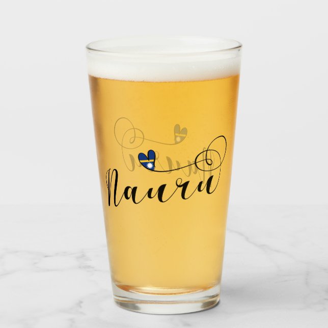 Bandera de Nauru del Corazón, Amo Nauru, República (Anverso (lleno))