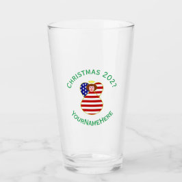 Bandera de Navidad de Ángel Personalizada EEUU Cab
