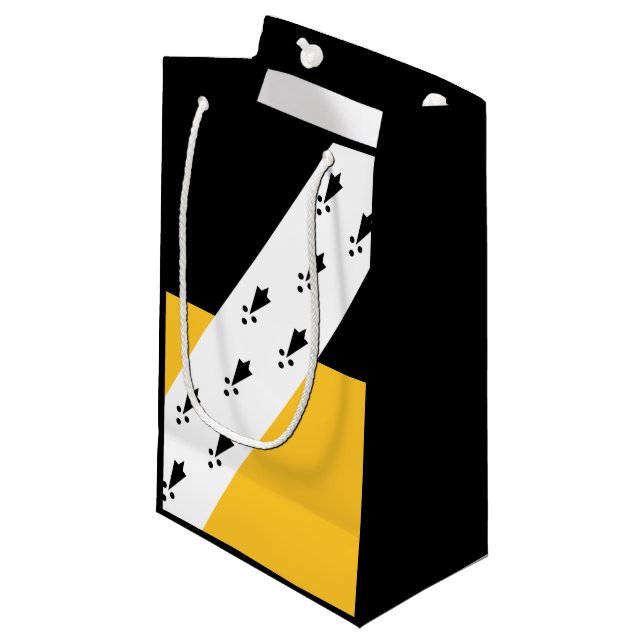 Bandera de Norfolk Pequeña Bolsa de Regalo (Angulo Anverso)