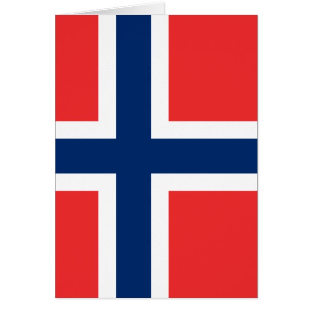 Bandera de Noruega (Frente)