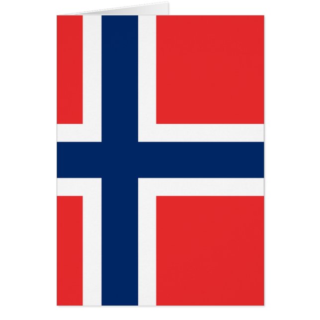 Bandera de Noruega (Frente)