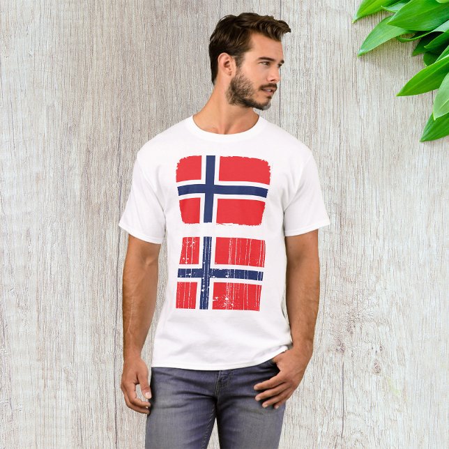 Bandera de Noruega pone camisetas (Subido por el creador)