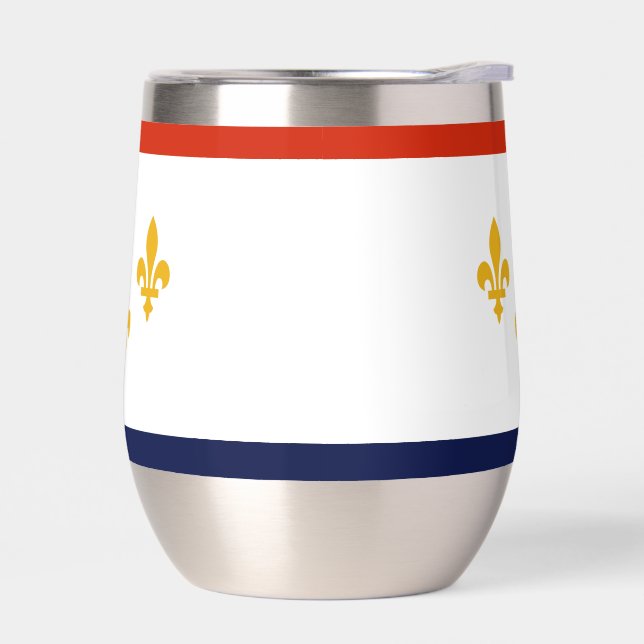 Bandera de Nueva Orleans, Louisiana Wham-O Frisbee (Izquierdo)