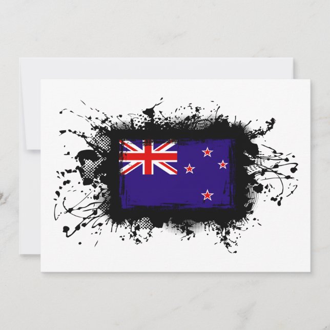 Bandera de Nueva Zelanda (Anverso)