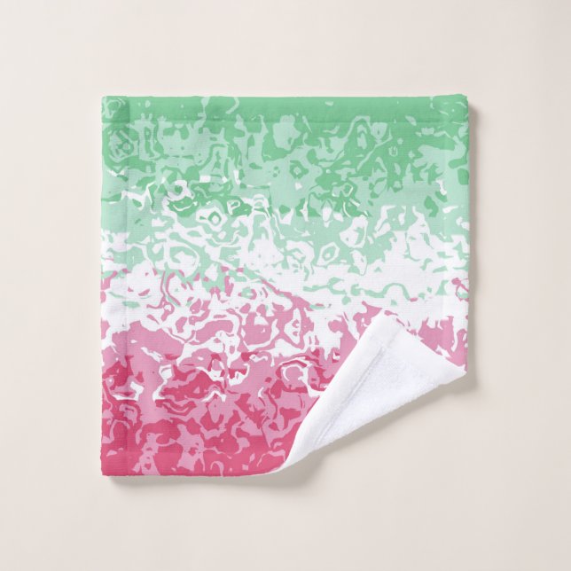 Bandera de Orgullo Abrosexual Psicodélica Groovy A (Toallita)
