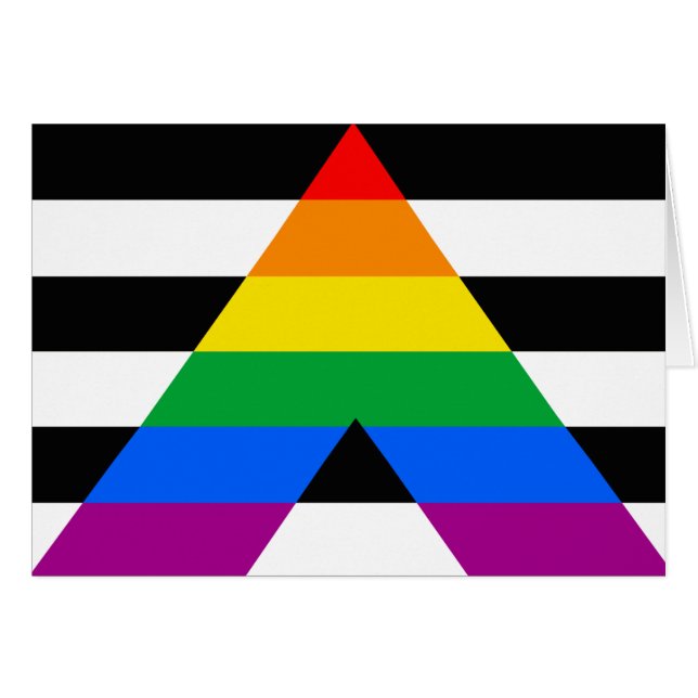 Bandera de Orgullo Aliado (Anverso (Horizontal))