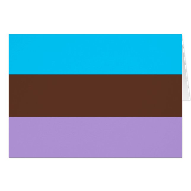 Bandera de Orgullo Androsexual (Anverso (Horizontal))