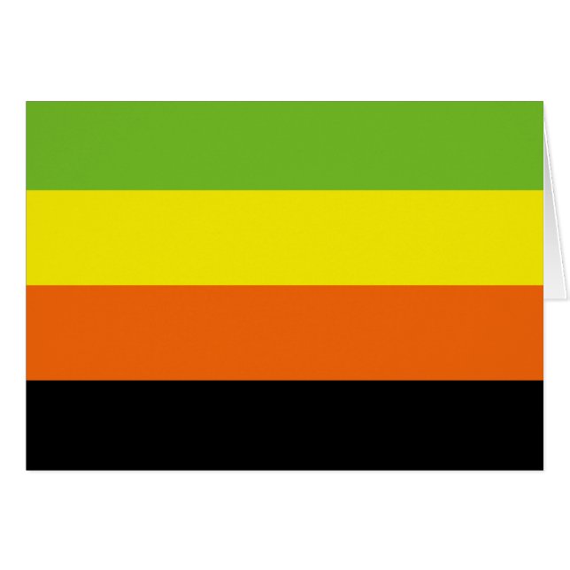 Bandera de Orgullo Aromántico (Anverso (Horizontal))