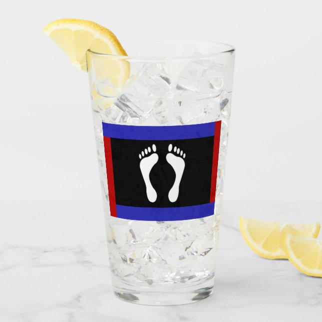 Bandera de Orgullo del Pie (Huella) (Anverso (hielo))