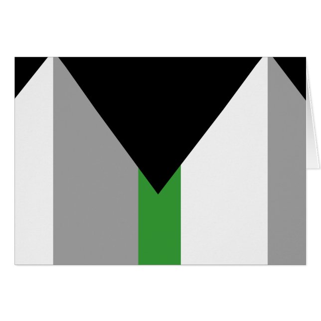Bandera de Orgullo Demiromántico (Anverso (Horizontal))