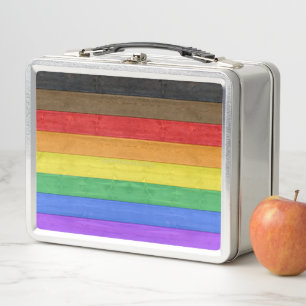 Bandera de orgullo gay inclusiva de SlipperyJoe te