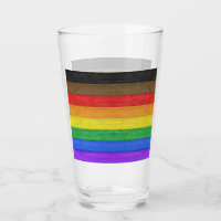 Bandera de orgullo gay inclusiva de SlipperyJoe's 