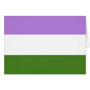Bandera de orgullo genderqueer