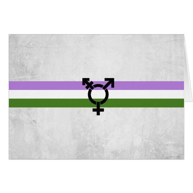 Bandera de orgullo genderqueer (Anverso (Horizontal))