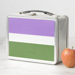 Bandera de orgullo genderqueer de SlipperyJoe lava