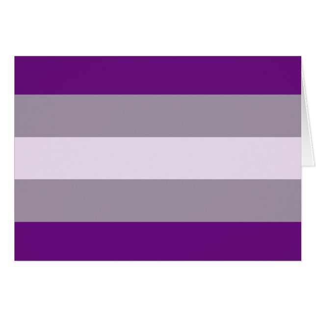 Bandera de Orgullo Grisexual (Anverso (Horizontal))