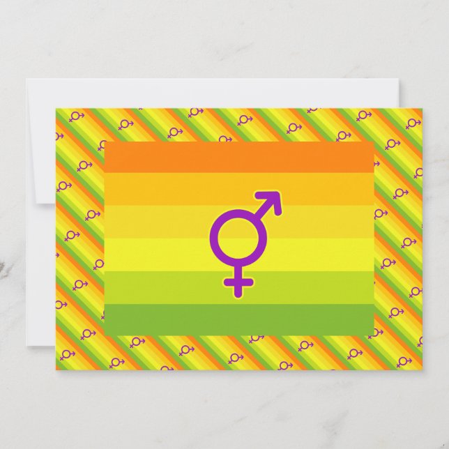 BANDERA DE ORGULLO HERMAFRODITO (Anverso)