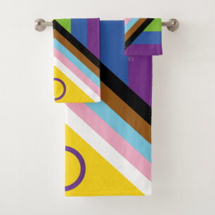 Bandera de orgullo intersexual de SlipperyJoe's fo