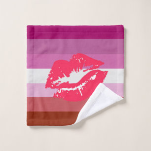 Bandera de Orgullo Lesbiana de Labial