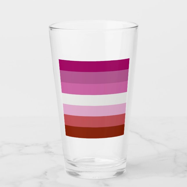 Bandera de Orgullo Lesbiano (Anverso)