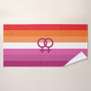 Bandera de orgullo lésbico WLW