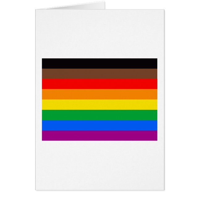 Bandera de Orgullo LGBTQ (8 Franjas) (Frente)