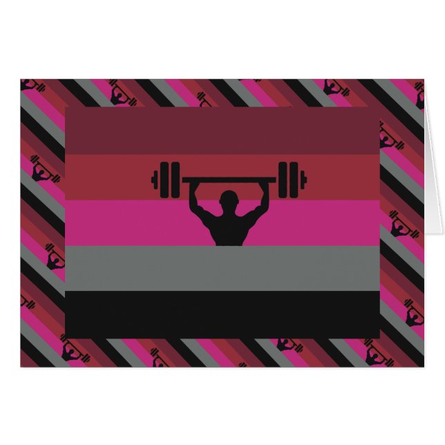 BANDERA DE ORGULLO MUSCULAR (Anverso (Horizontal))