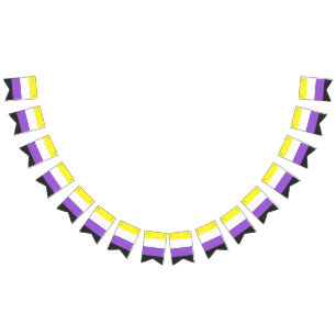 Bandera de Orgullo no binario