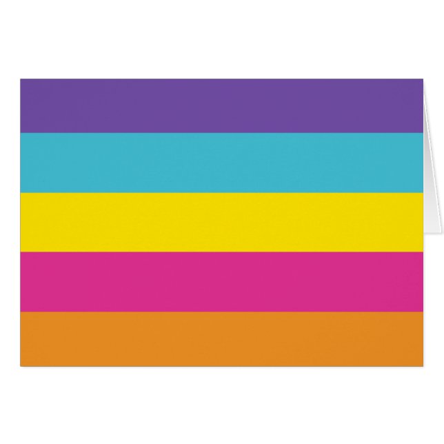 Bandera de Orgullo No Binario de Género (Anverso (Horizontal))