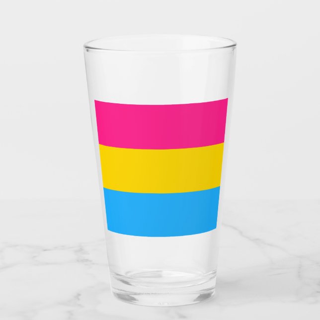 Bandera de Orgullo Pansexual LGBTQ (Anverso)