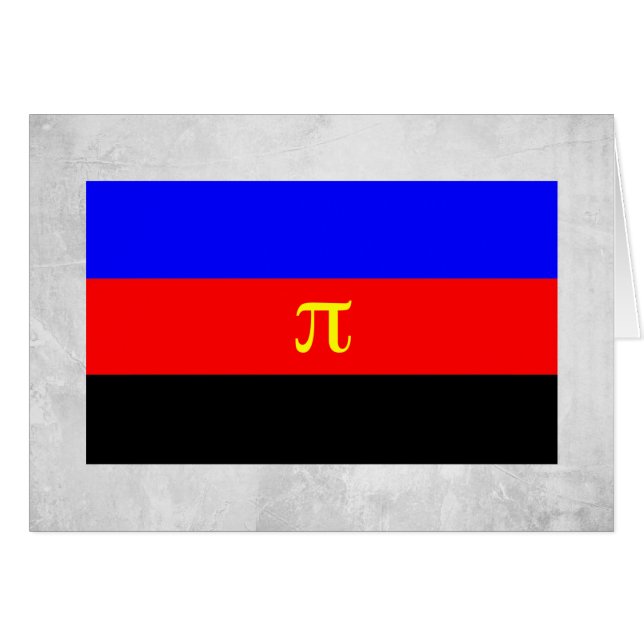 Bandera de Orgullo Poliamoroso (Anverso (Horizontal))
