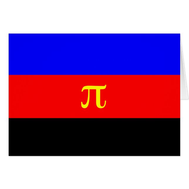 Bandera de Orgullo Poliamoroso (Anverso (Horizontal))