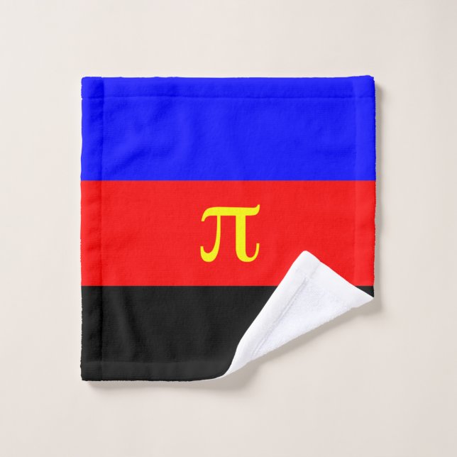 Bandera de Orgullo Poliamoroso (Toallita)