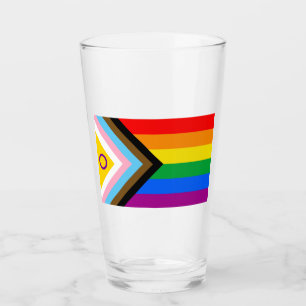 Bandera de orgullo progresista inclusiva intersexu