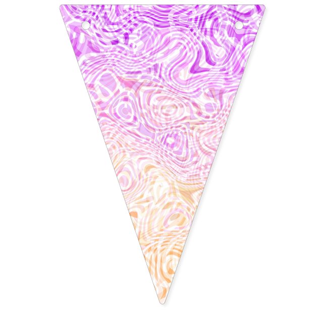 Bandera de orgullo Trixic abstracta boho ondulada  (Primera bandera)